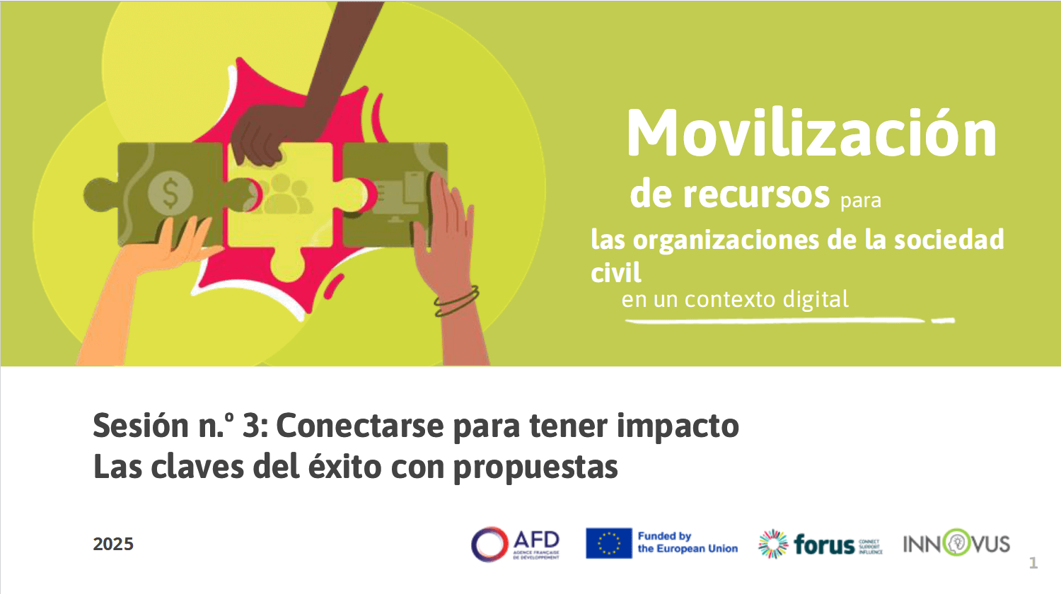 M3_S3 - Connecting to make an impact Keys to success with proposals | Forus