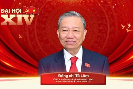 Tô Lâm tái đắc cử chức vụ Tổng bí thư Đảng cộng sản Việt Nam | Vietnam Fraternité