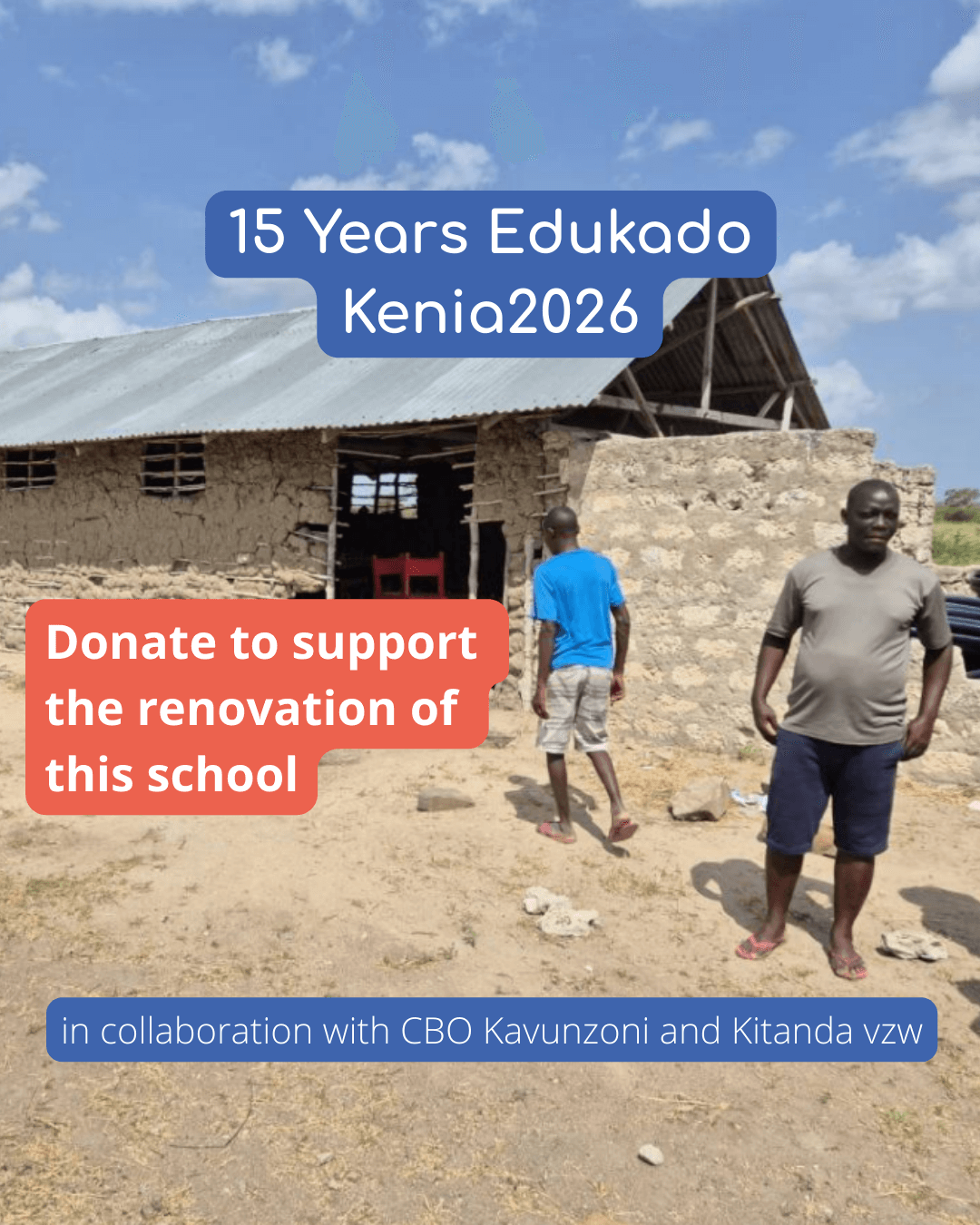 Donation 15 years edukado - Kenia2026 | Edukado