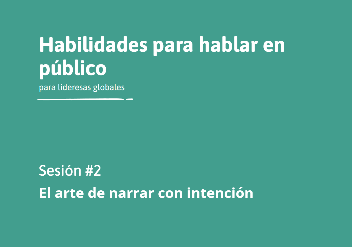 M4_S2_Public Speaking_The Art of Intentional Storytelling - Facilitator's Guide | Forus