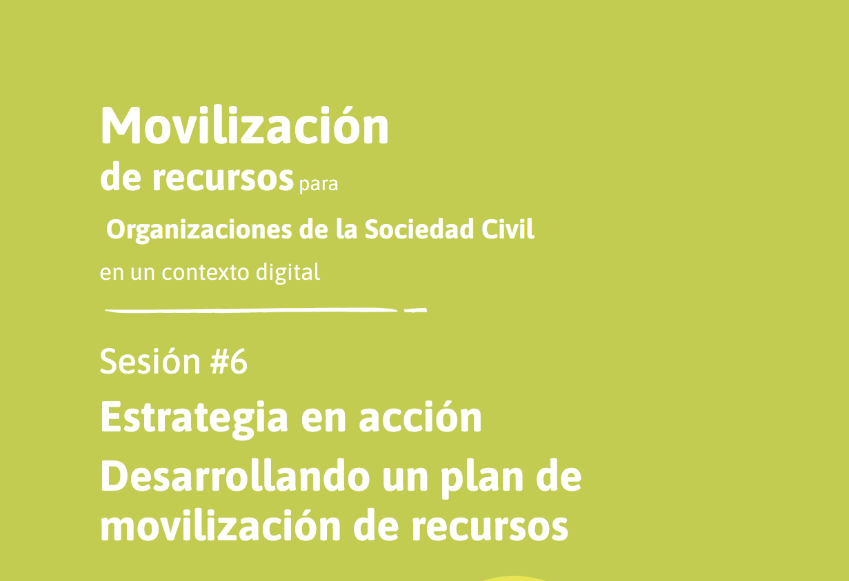 M3_S6 - Strategy in Action Developing a Resource Mobilization Plan - Facilitator's Guide | Forus