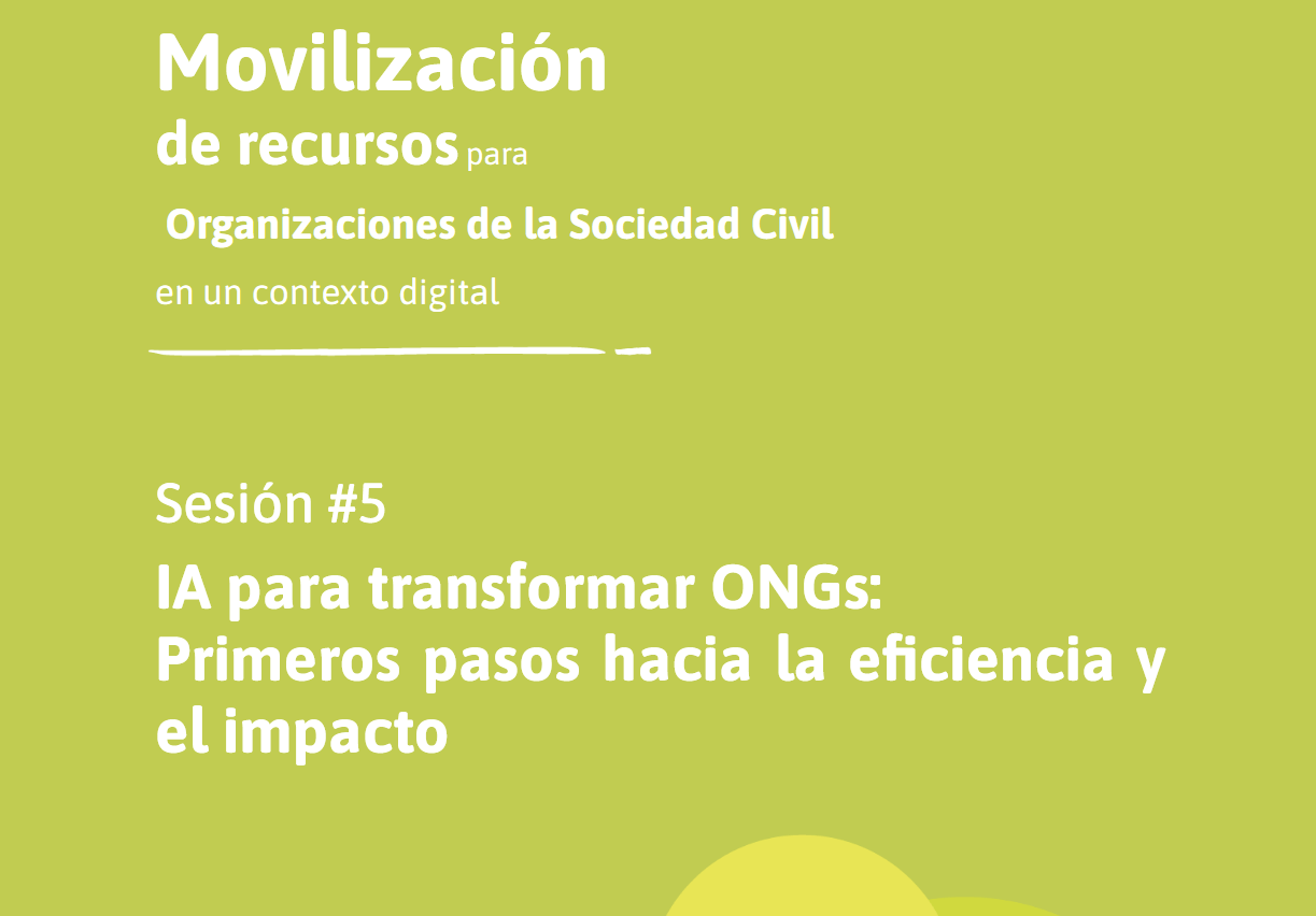 M3_S4 - AI to Transform NGOs: First Steps Toward Efficiency and Impact - Facilitator's Guide | Forus