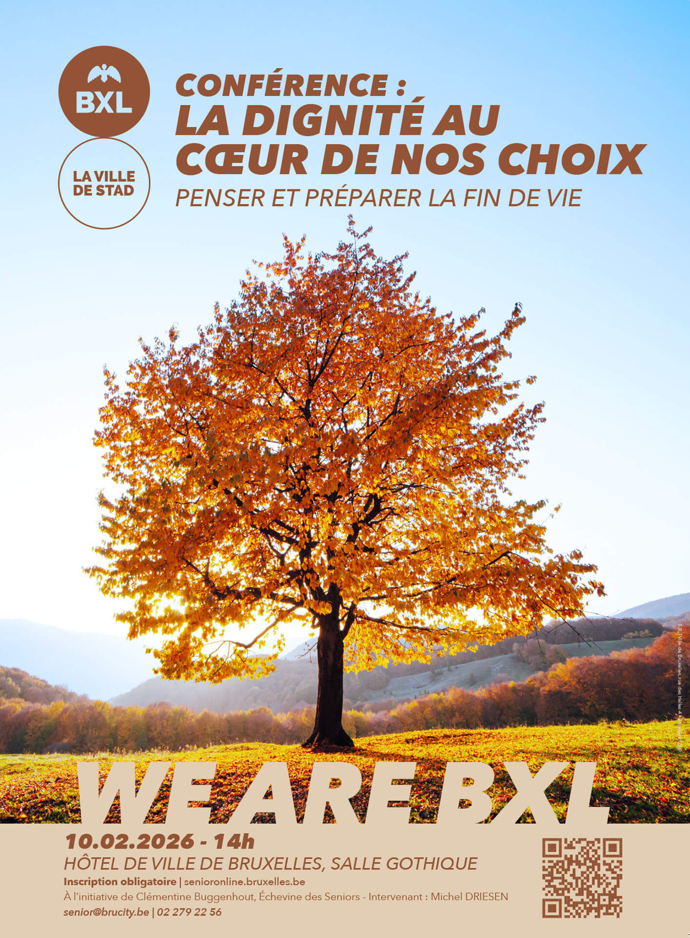 🕊 Conférence– Seniors | MDQ - Maison de Quartier Buurthuizen