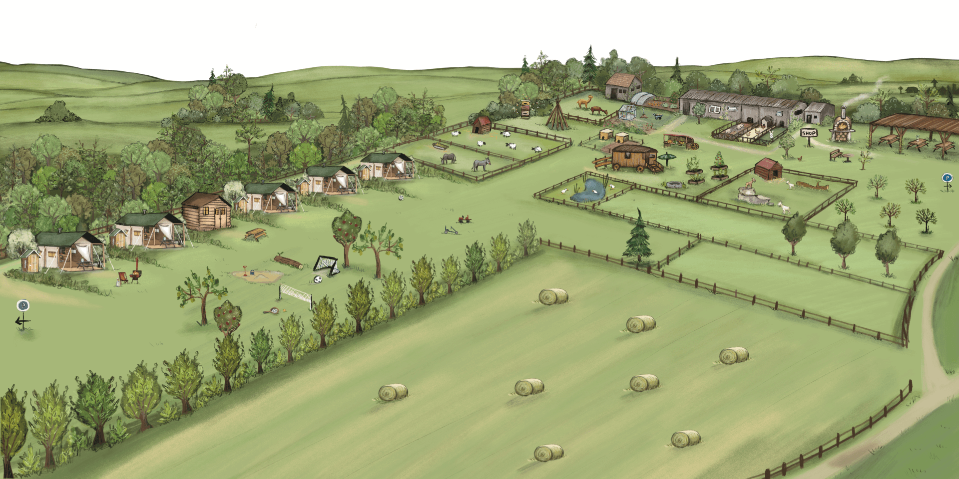 La contrée des minis