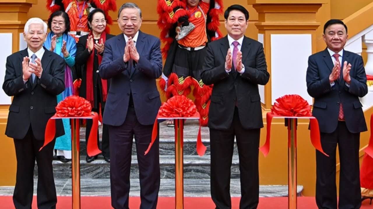 TBT Tô Lâm có nơi làm việc mới rất xịn sò!