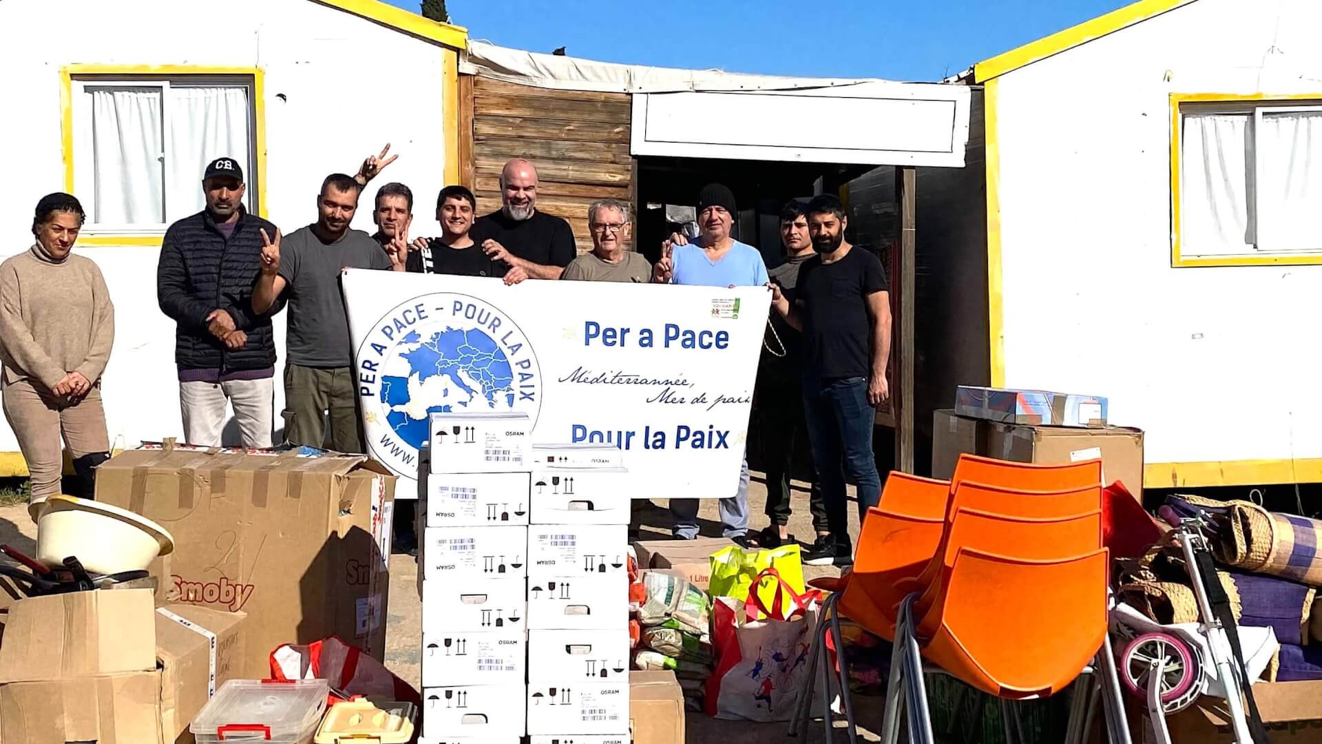 Solidarité  Corse - Réfugiés kurdes | Per a Pace