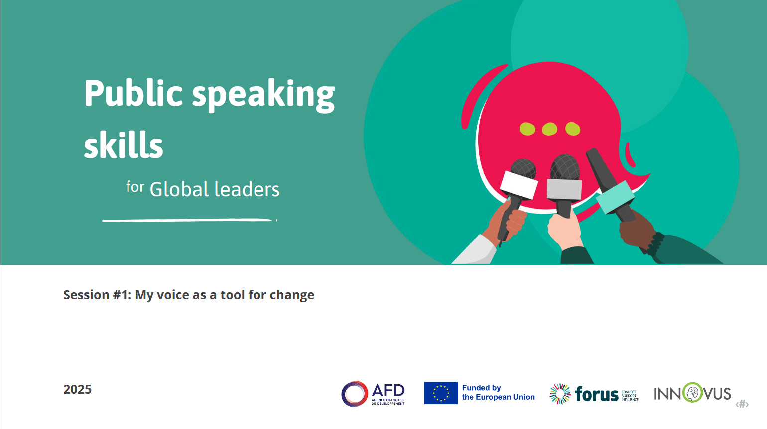 M4_S1_My voice as a tool for change - Public Speaking | Forus