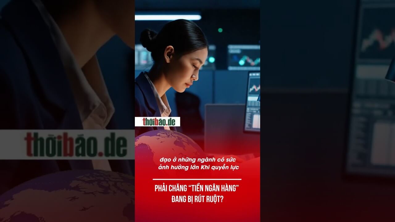 PHẢI CHĂNG “TIỀN NGÂN HÀNG” ĐANG BỊ RÚT RUỘT?