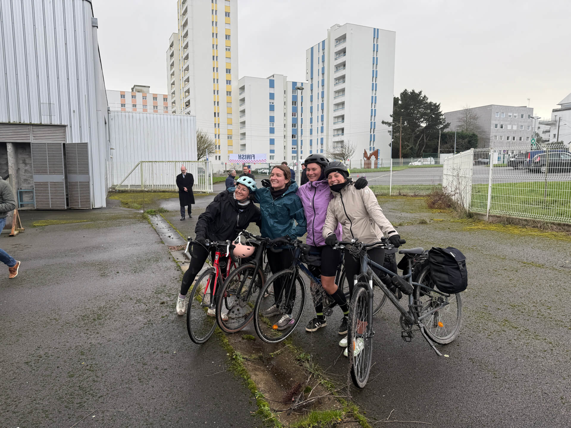 Arrivée des CHAM' AILES au campus | Handiflight