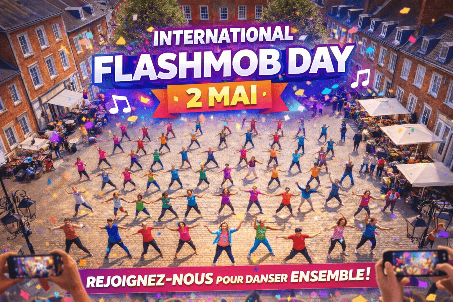🎉 3° DATE de révision pour la LINE DANCE FLASHMOB du 2 MAI 2026 💃🕺 | Funnyrockers