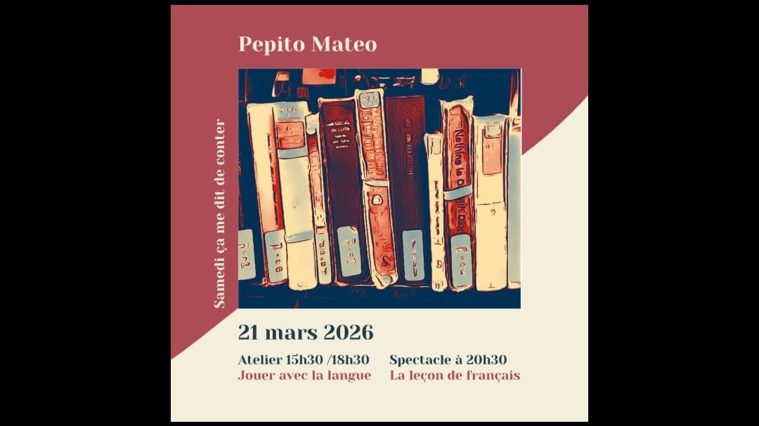 Samedi, ça me dit de conter : ATELIER + SPECTACLE | Agenda du quartier