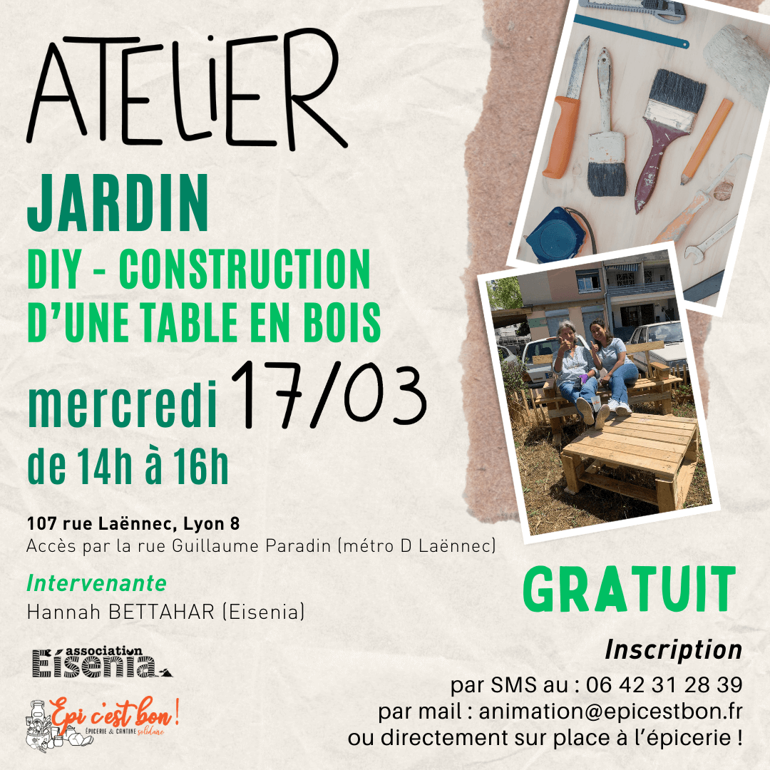 Atelier DIY bricolage | Epi c'est bon