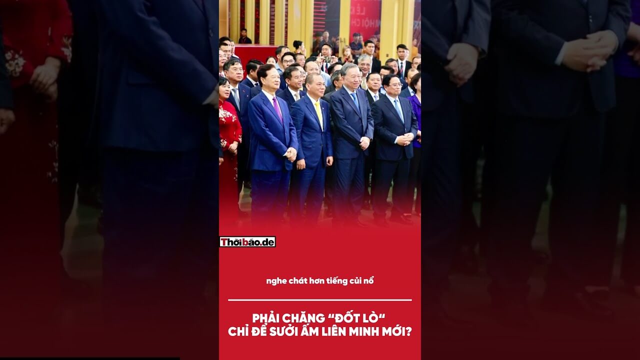 Phải chăng “đốt lò” chỉ để sưởi ấm liên minh mới