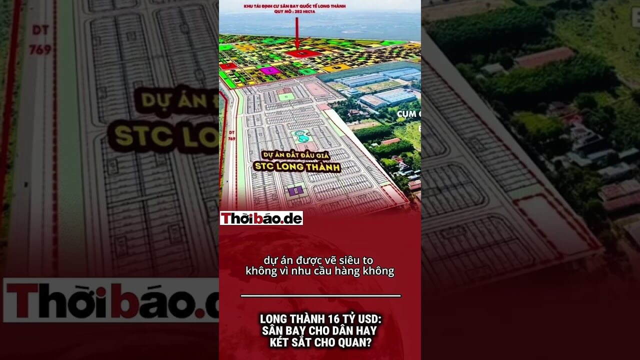 Long Thành 16 Tỷ USD: Sân Bay Cho Dân Hay Két Sắt Cho Quan?