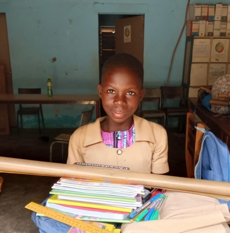 Bénin - Portrait d’une élève parrainée | Sourires d'Enfants