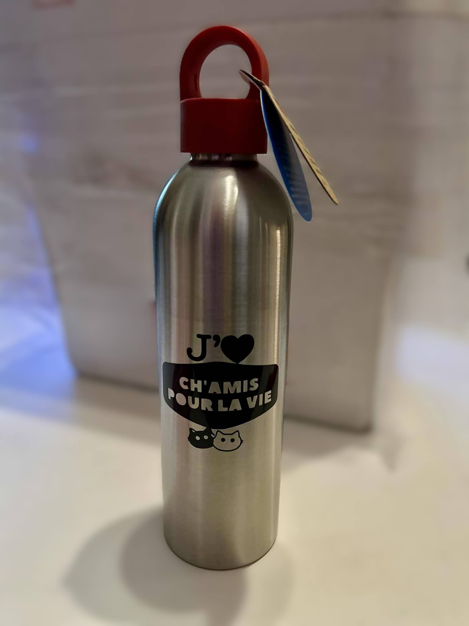 Gourde isotherme logo Chamis | Ch'amis pour la vie