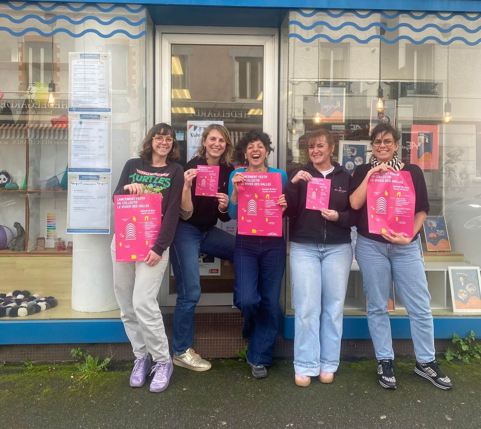 Lancement du Vivier des halles ! | Au Bonheur des Bennes - recyclerie de l'estuaire