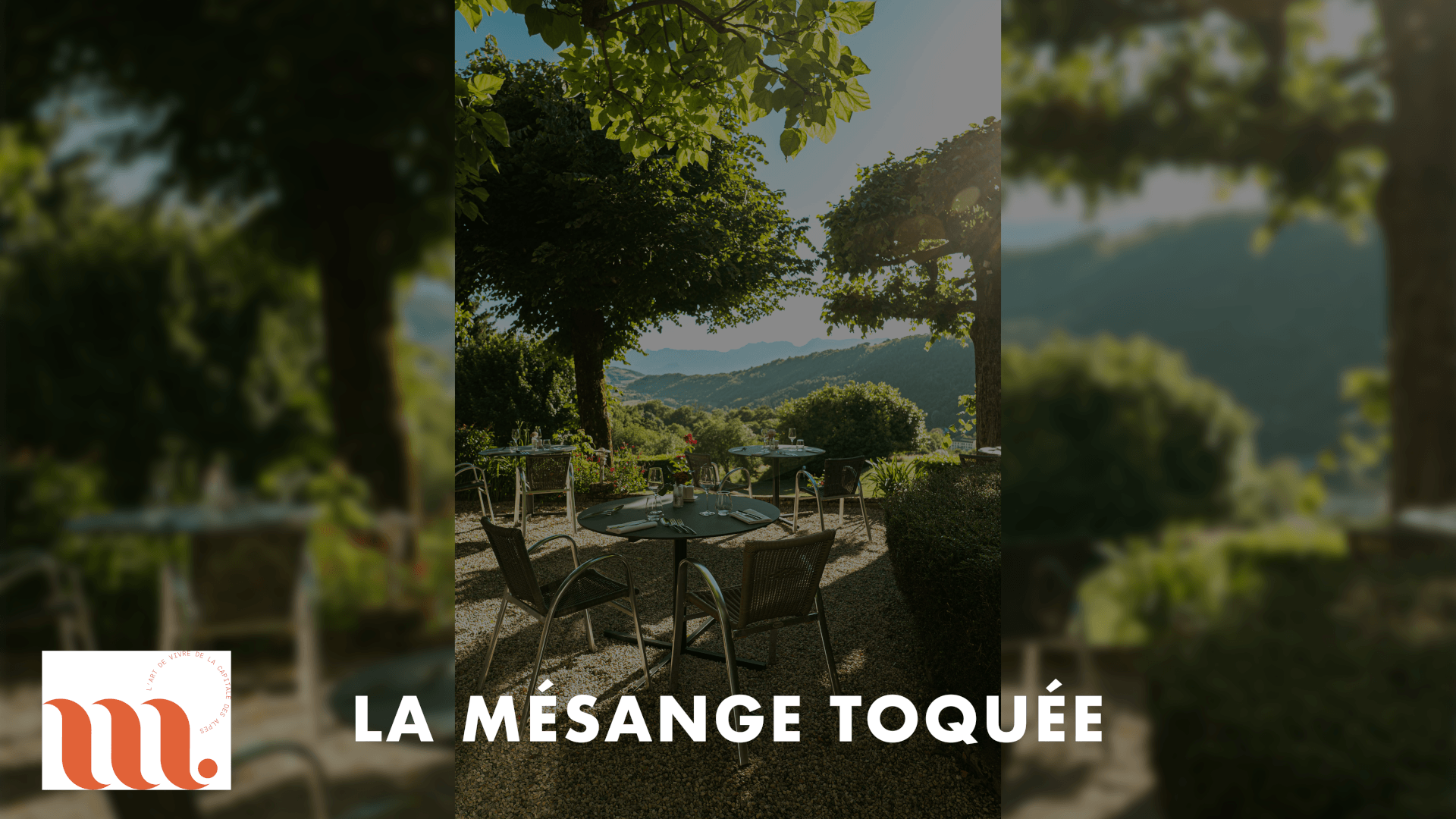 La Mésange Toquée : saveurs en terrasse face aux cimes du Vercors