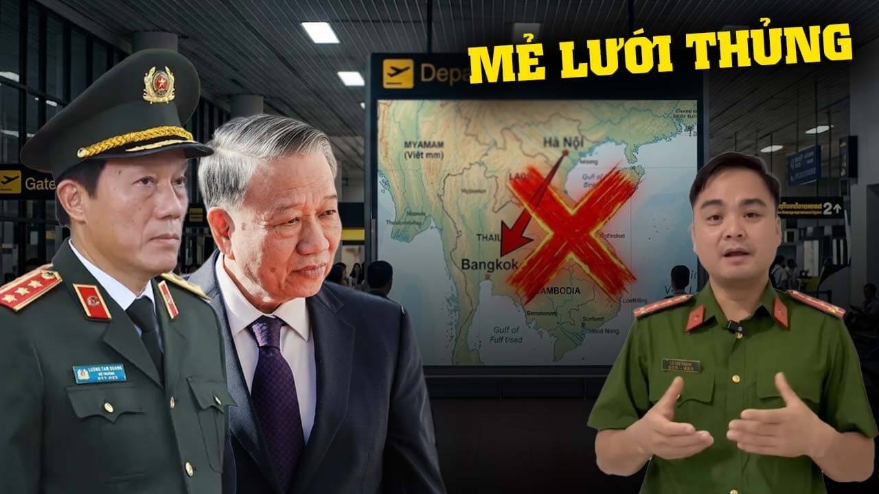 Mẻ Lưới Thủng" Tại Don Mueang: Khi Quyền Lực Của Tô Lâm Chạm Vạch Đỏ Quốc Tế