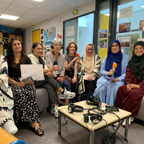 Erin - les herbes - St Michel sur Orge Nelson Mandela mai 2025 | Radio activite