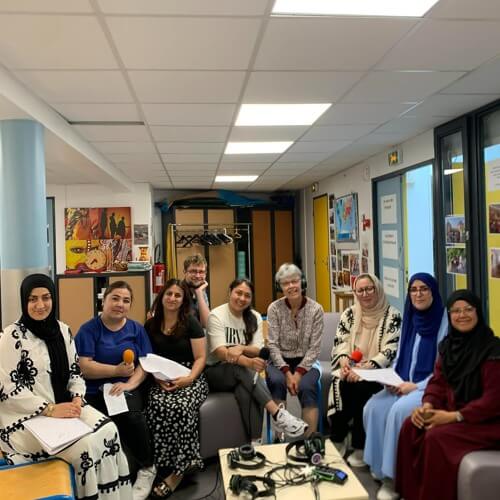 Isabela - Le gateau - St Michel sur Orge Nelson Mandela mai 2025 | Radio activite