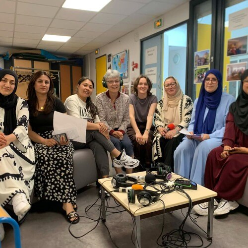 Fatima - Le petit déjeuner à la plage - St Michel sur Orge Nelson Mandela mai 2025 | Radio activite