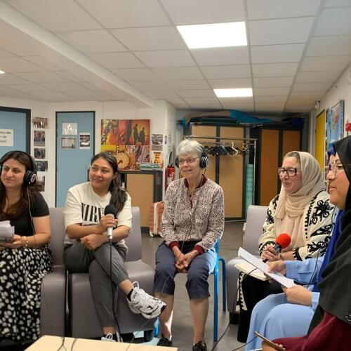 Monica - L'odeur de buche - St Michel sur Orge Nelson Mandela mai 2025 | Radio activite