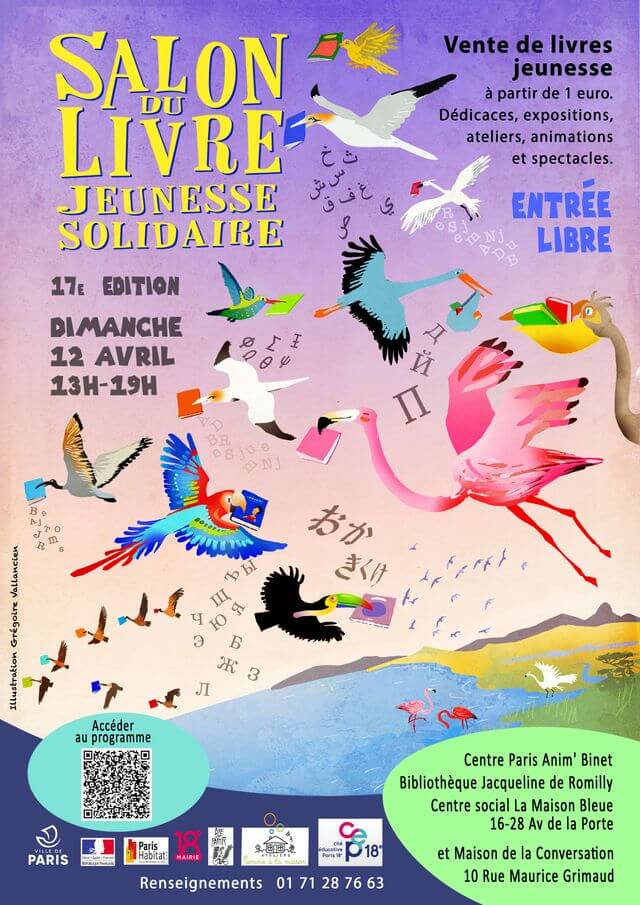 Salon du livre jeunesse solidaire | Agenda du quartier
