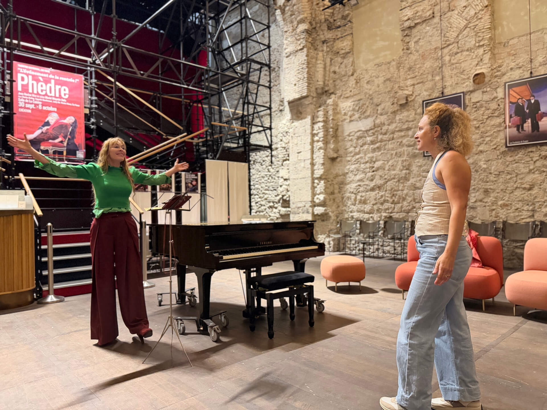 TRAINING - L'acteur au bord du chant | La Réplique