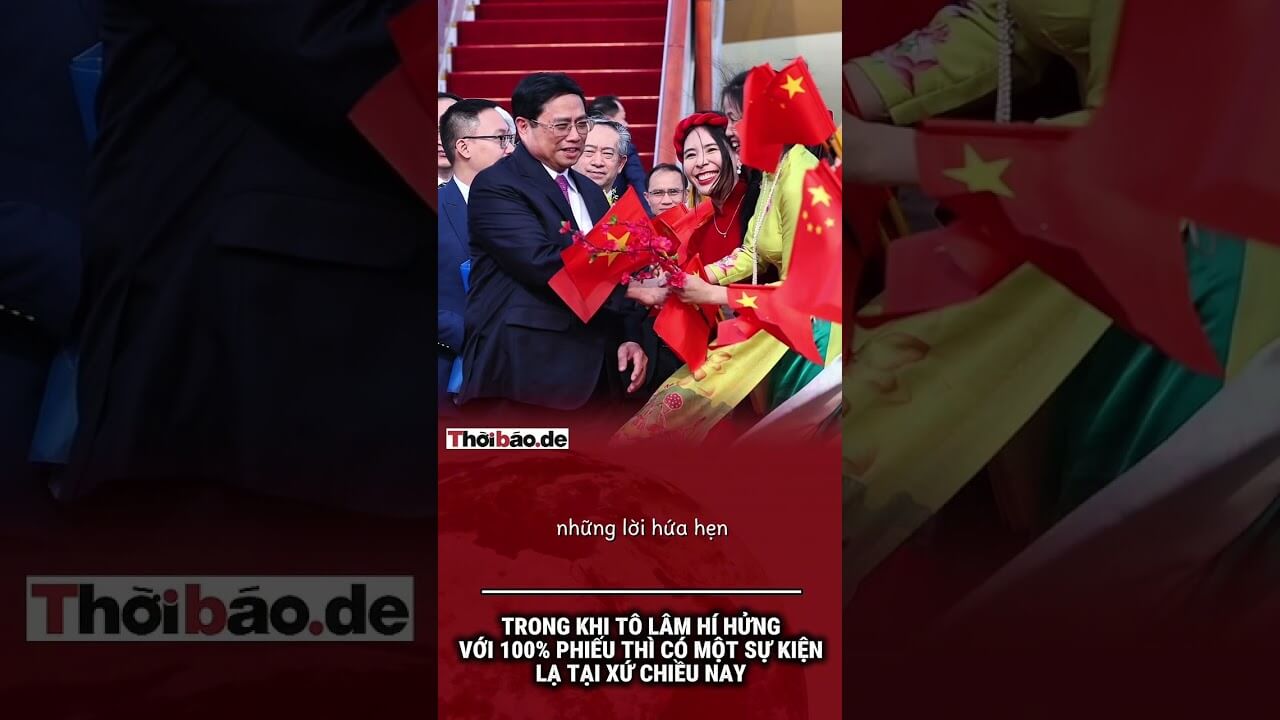 Trong khi Tô Lâm hí hửng với 100% phiếu thì có một sự kiện lạ tại sứ Chiều Nay.