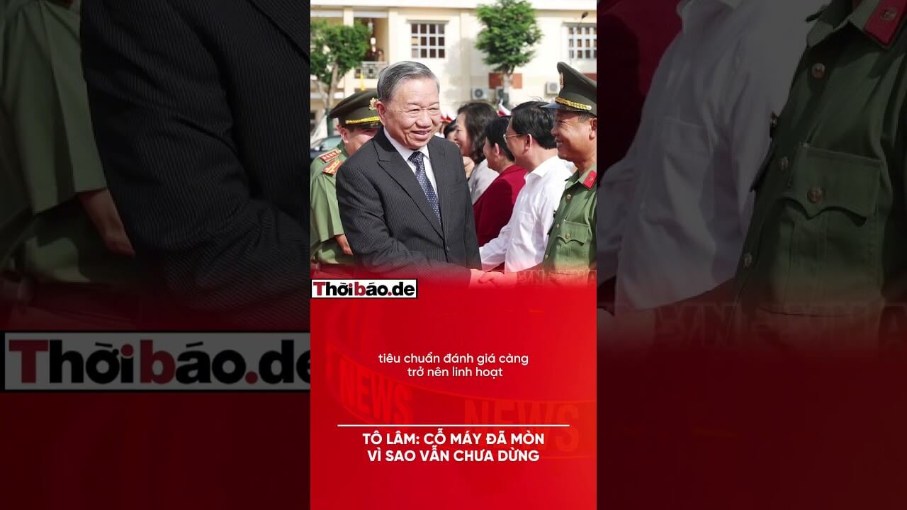 Tô Lâm: Cỗ máy đã mòn, vì sao vẫn chưa dừng?