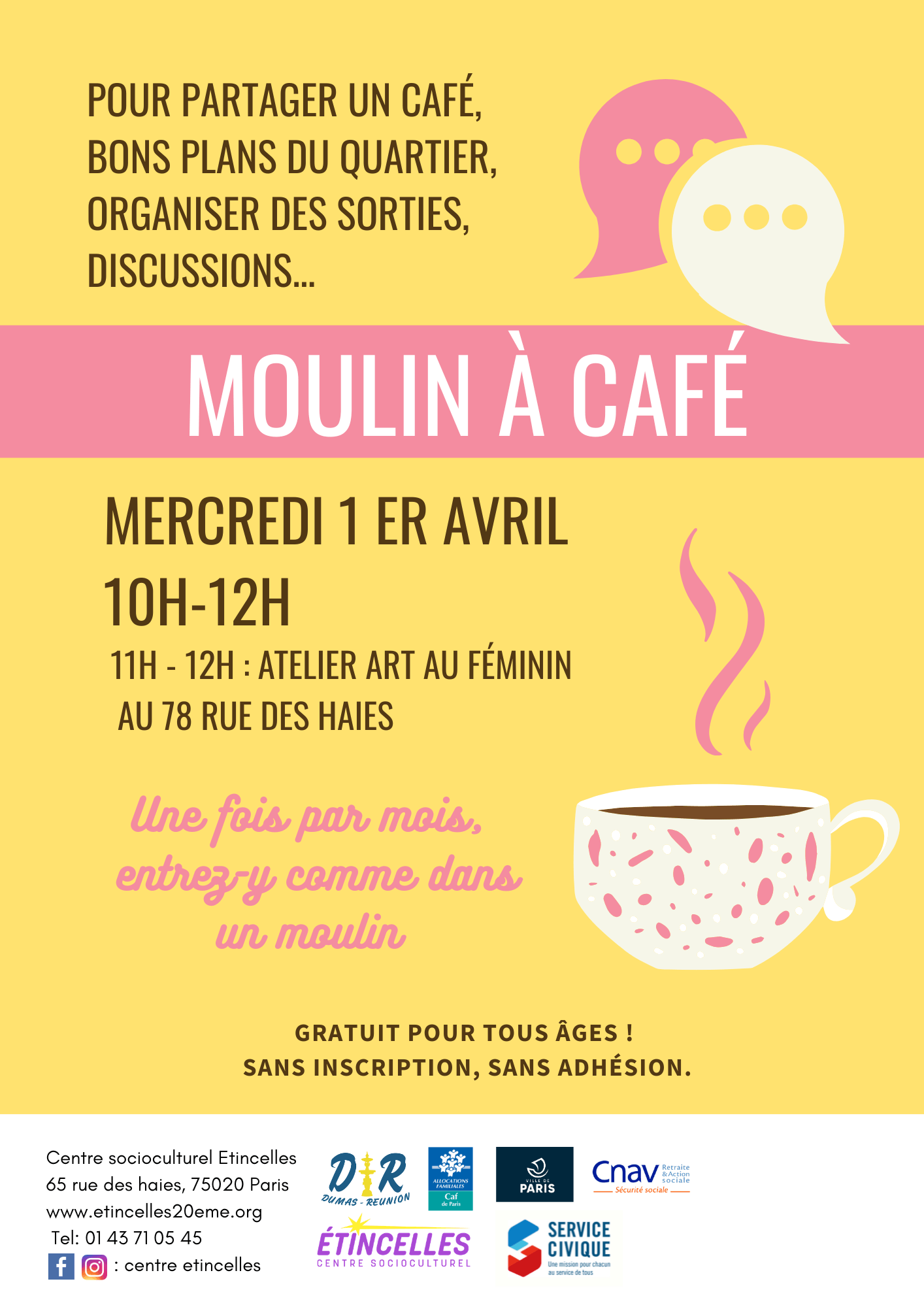 Moulin à café | Agenda du quartier