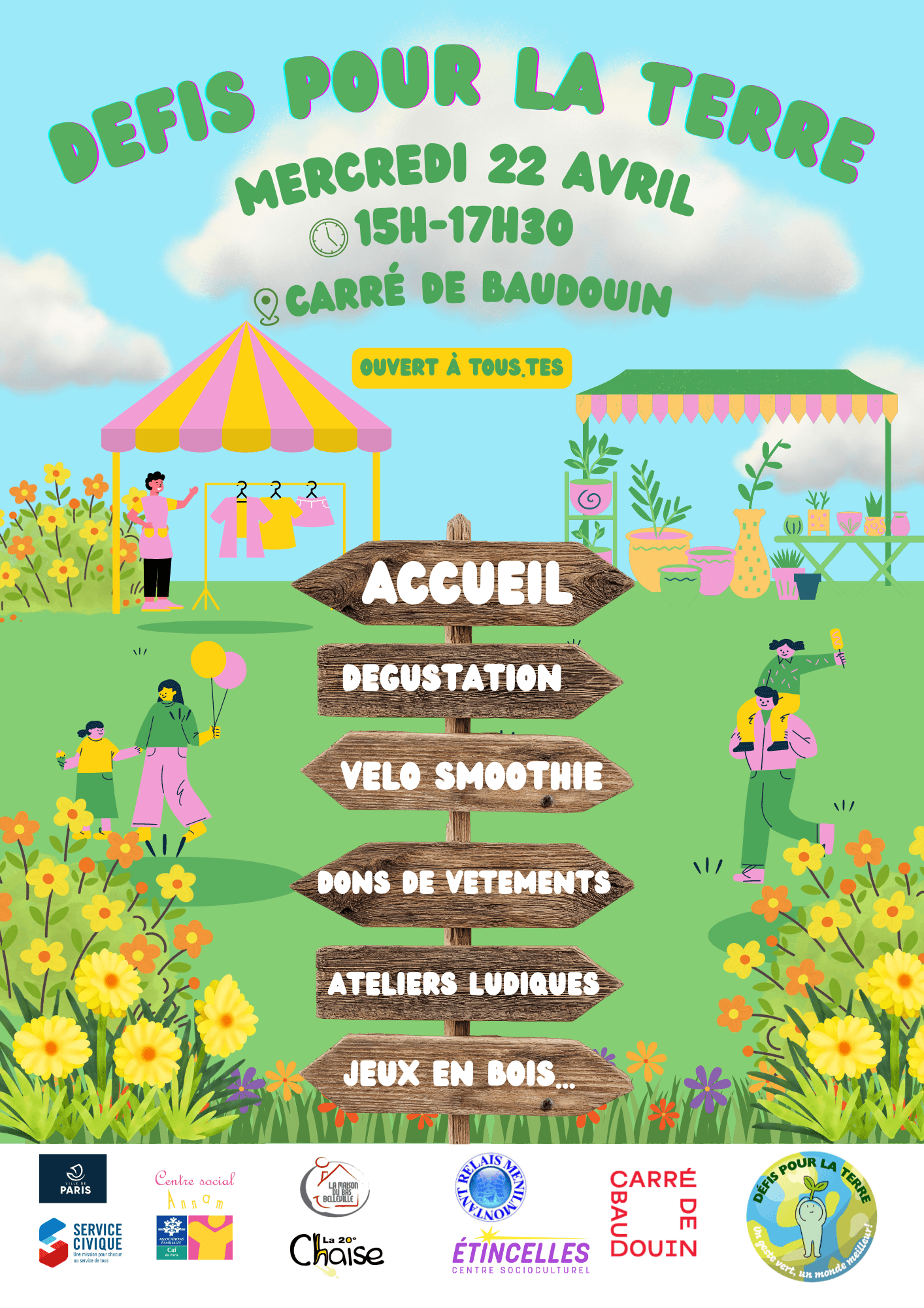 Défis pour la terre | Agenda du quartier