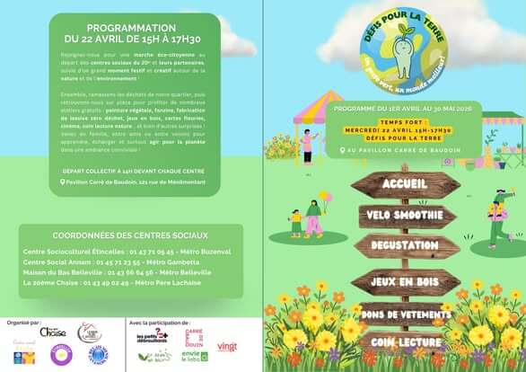 Le programme : Défis pour la terre | Etincelles