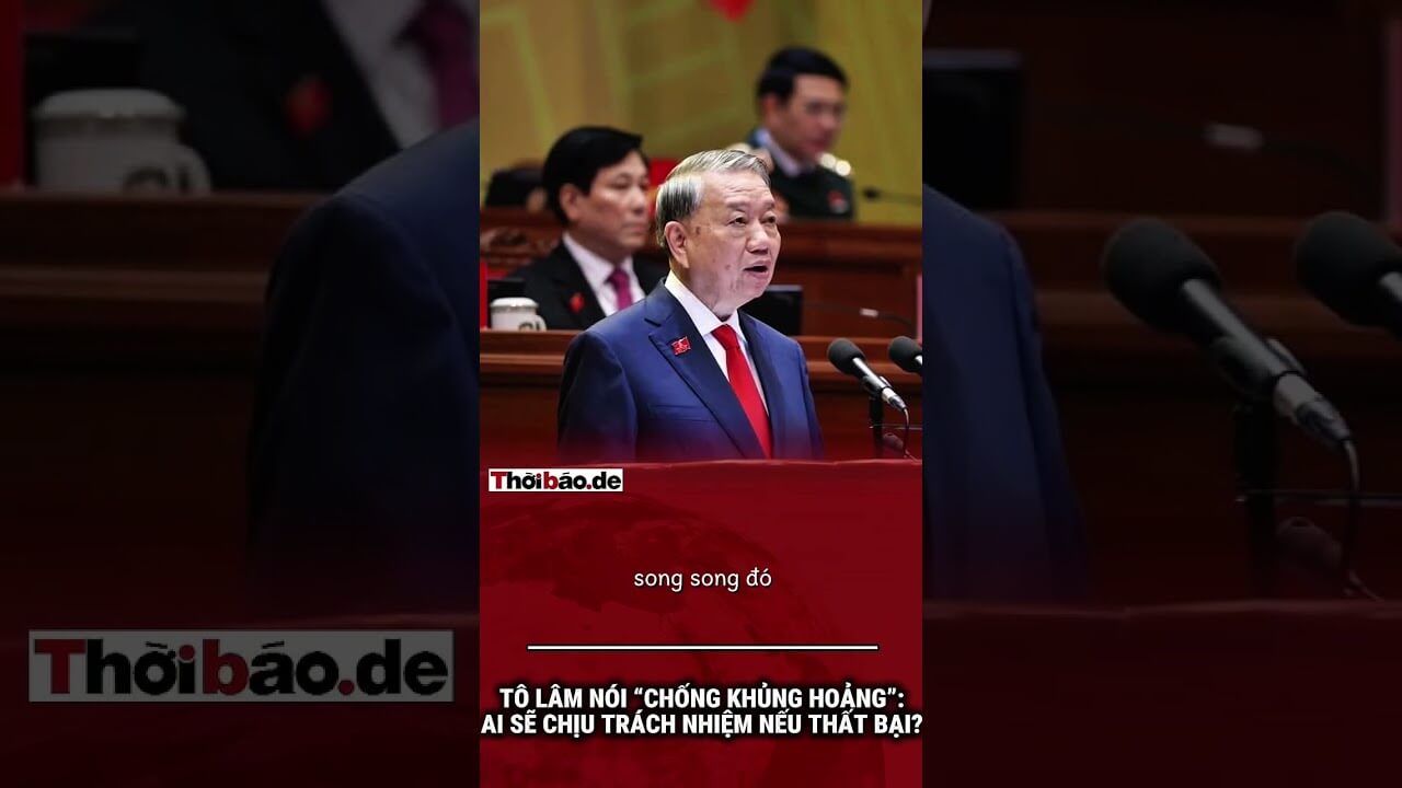 Tô Lâm nói “chống khủng hoảng”: Ai sẽ chịu trách nhiệm nếu thất bại?