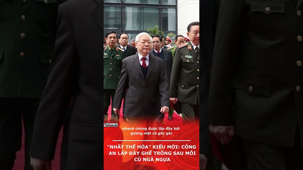 Nhất Thể Hóa” Kiểu Mới: Công An Lấp Đầy Ghế Trống Sau Mỗi Cú Ngã Ngựa.