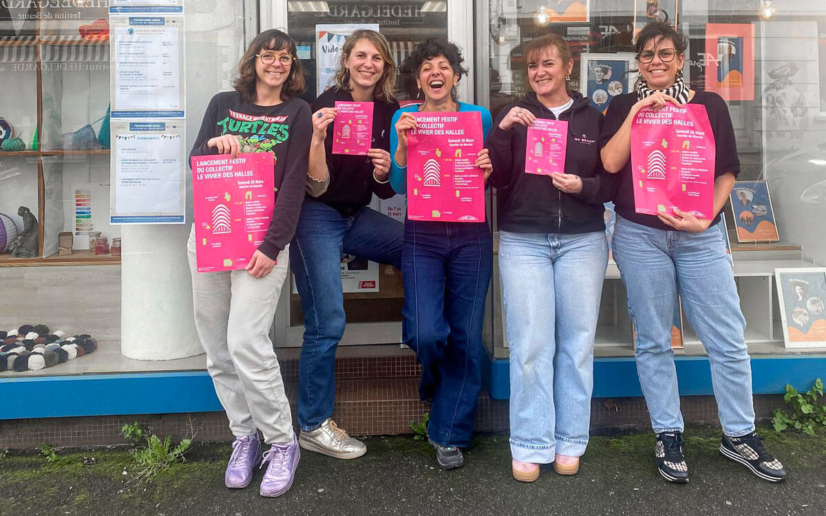 Saint-Nazaire : un parcours créatif en 5 lieux dans le quartier des Halles | Au Bonheur des Bennes - recyclerie de l'estuaire