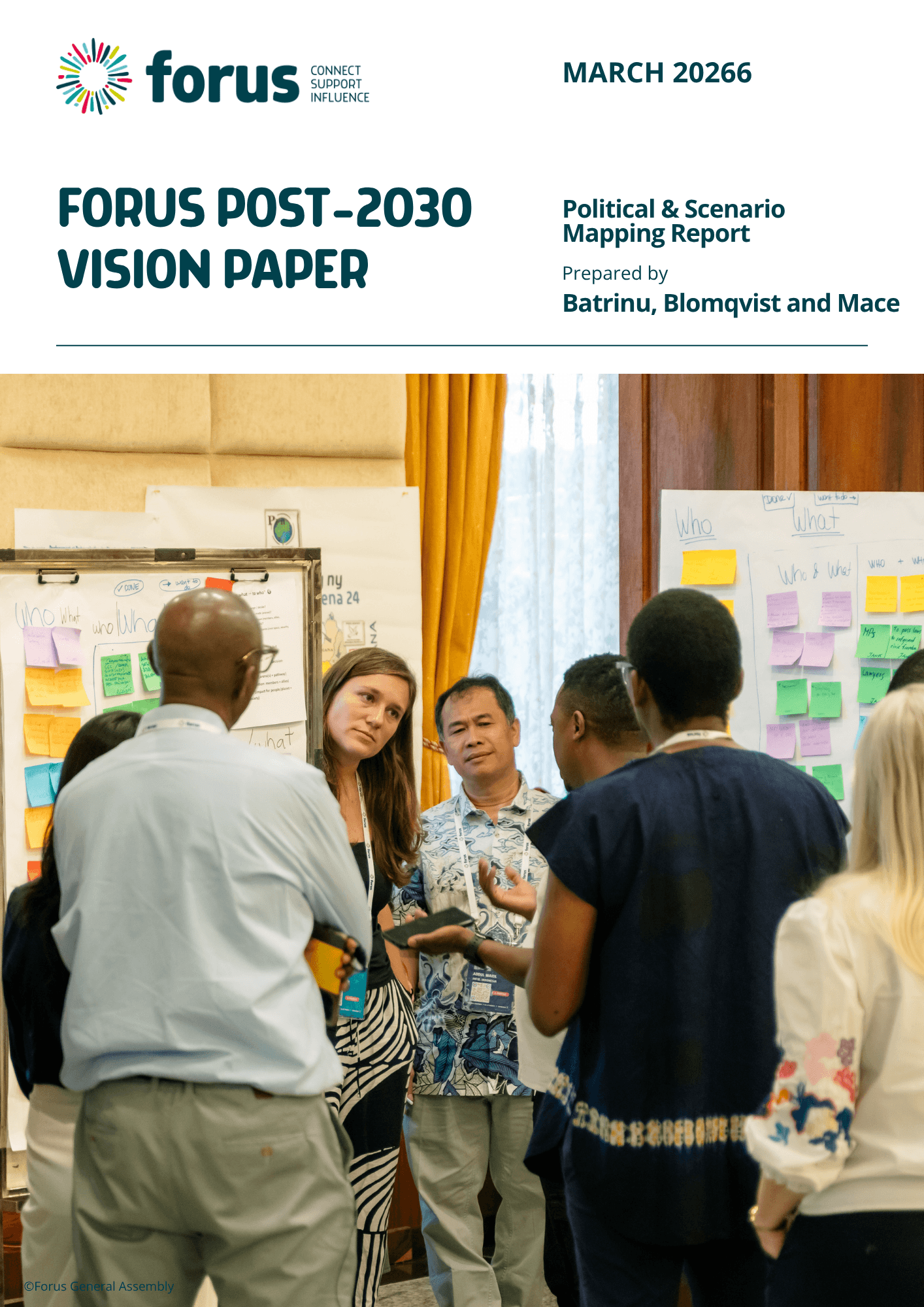 Forus Post-2030 Vision Paper - Political & Scenario Mapping Report | Forus