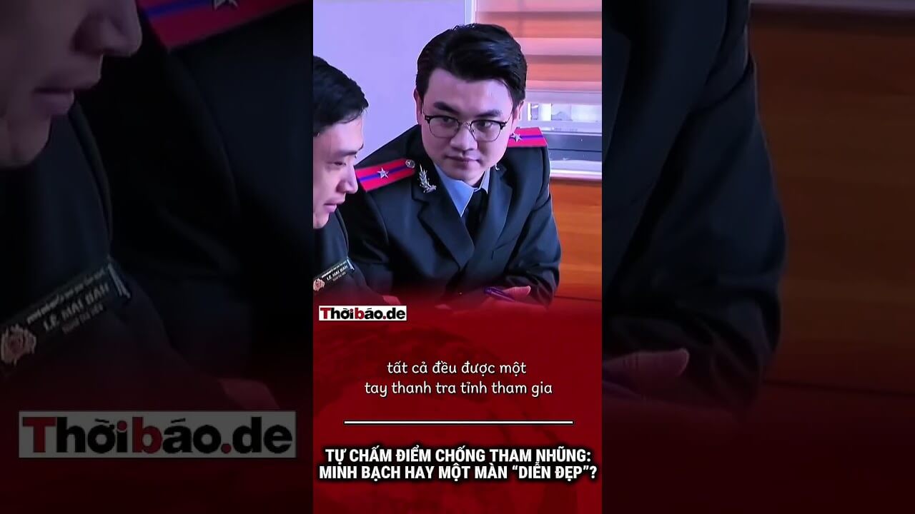 Tự Chấm Điểm Chống Tham Nhũng: Minh Bạch Hay Một Màn “Diễn Đẹp”?