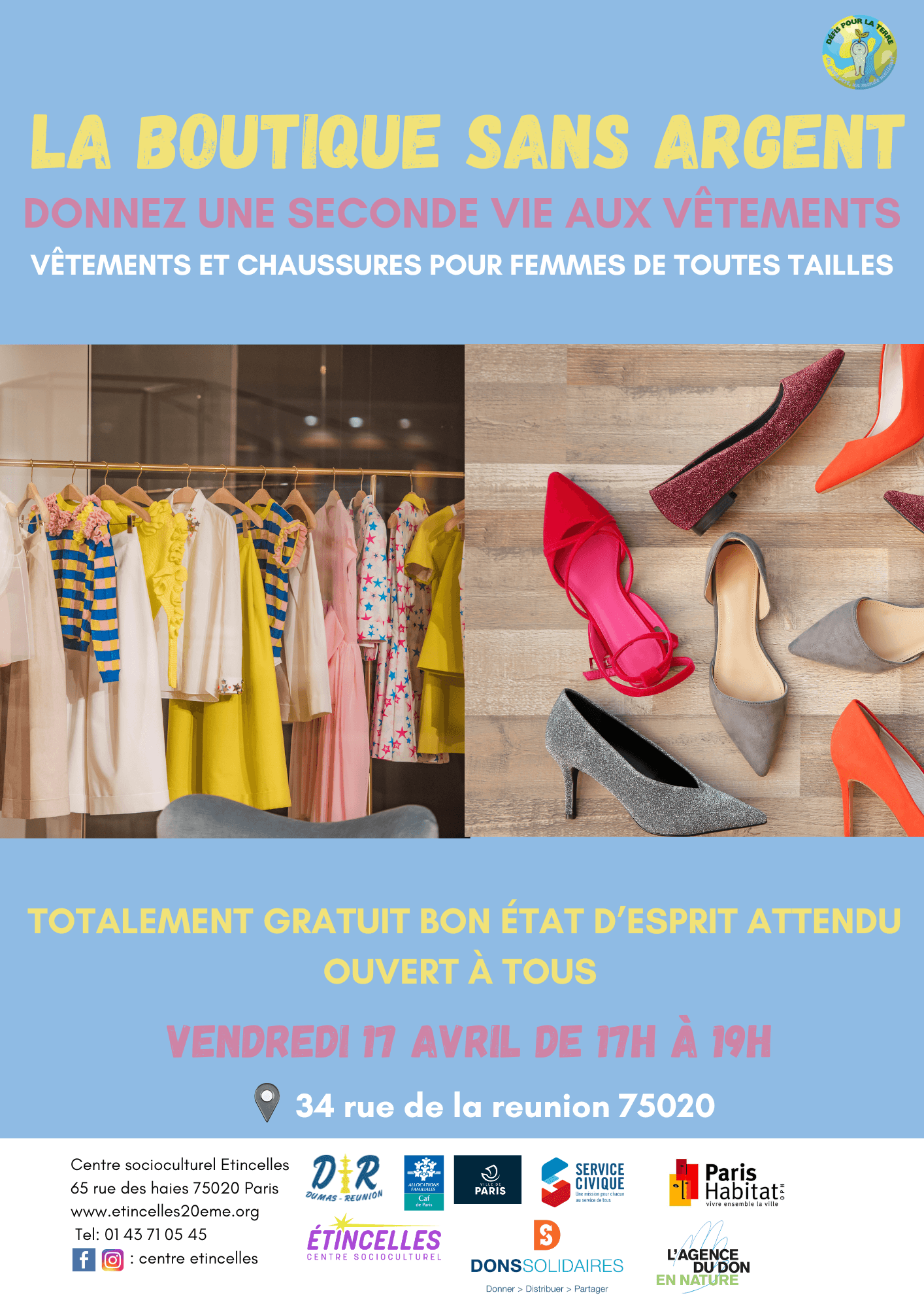 Boutique sans argent | Etincelles