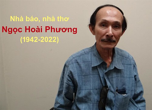 Nhà báo, nhà thơ Ngọc Hoài Phương ra đi | Vietnam Fraternité