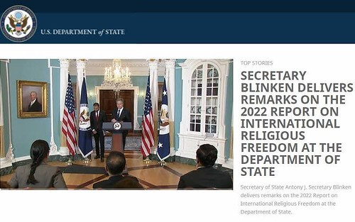 Tình trạng tự do tôn giáo trên thế giới 2022 | Vietnam Fraternité