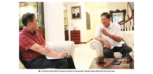 Trò chuyện với nhà báo Lê Kiên Thành : Tôi là người hạnh phúc | Vietnam Fraternité