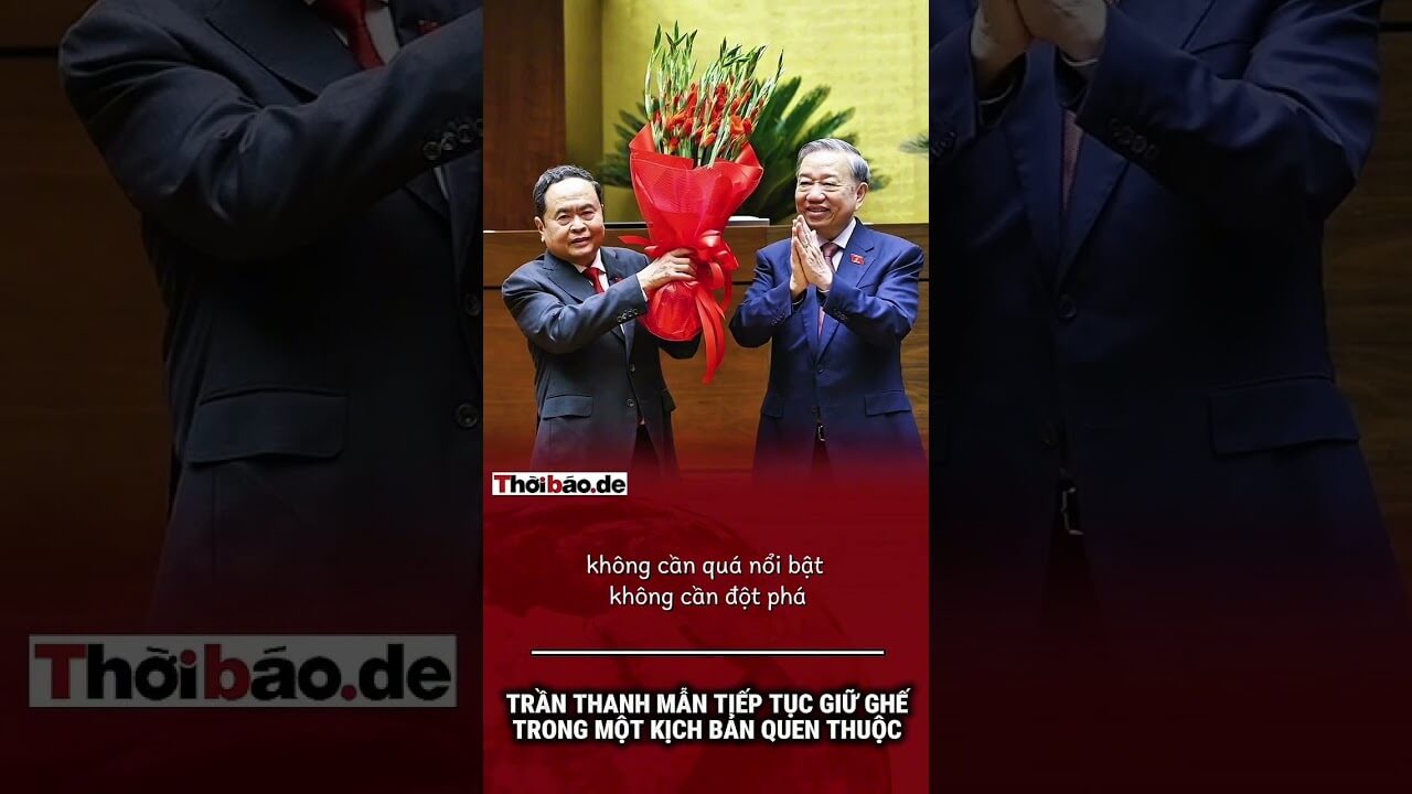 Trần Thanh Mẫn tiếp tục giữ ghế trong một kịch bản quen thuộc.