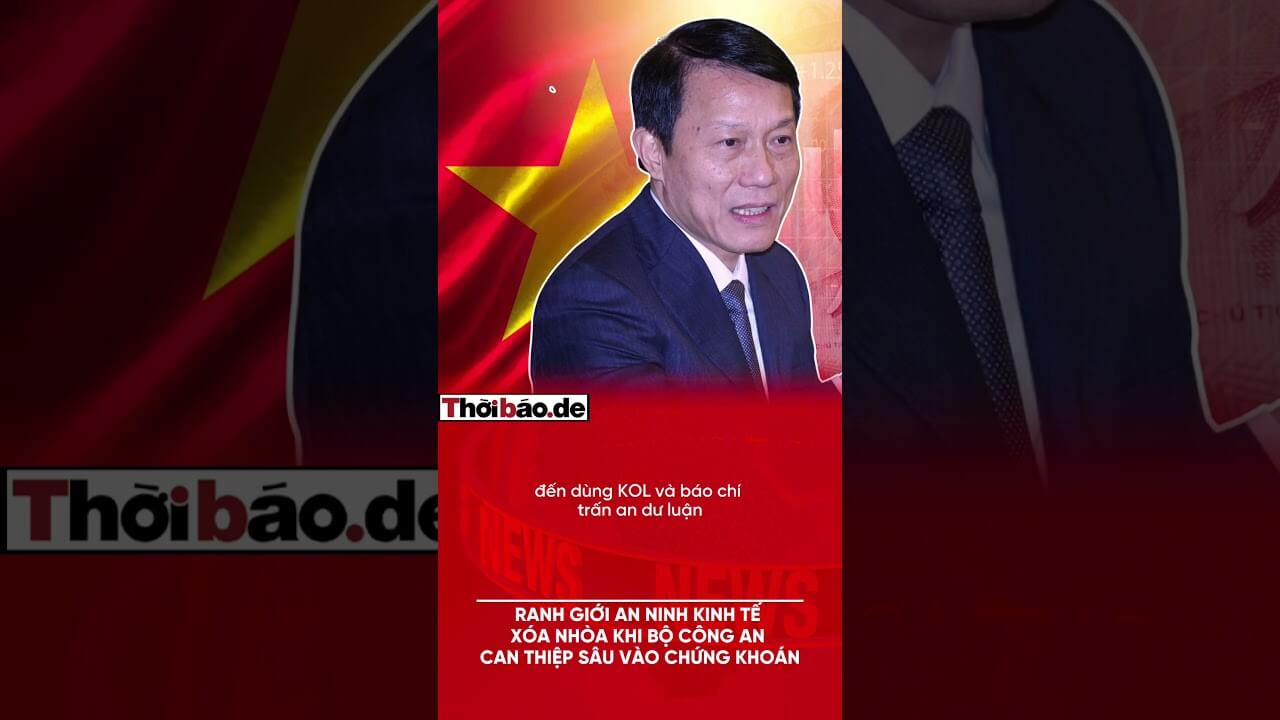 Ranh giới an ninh – kinh tế xóa nhòa khi Bộ Công an can thiệp sâu vào chứng khoán.