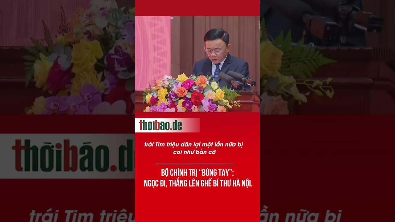 Bộ Chính trị “búng tay”: Ngọc đi, Thắng lên ghế Bí thư Hà Nội.