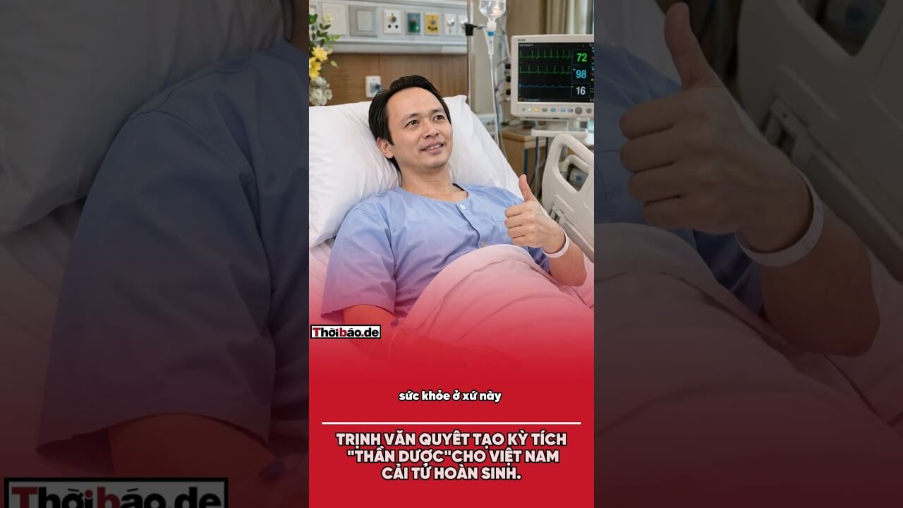 TRỊNH VĂN QUYÊT TẠO KỲ TÍCH "THẦN DƯỢC"CHO VIỆT NAM: CẢI TỬ HOÀN SINH