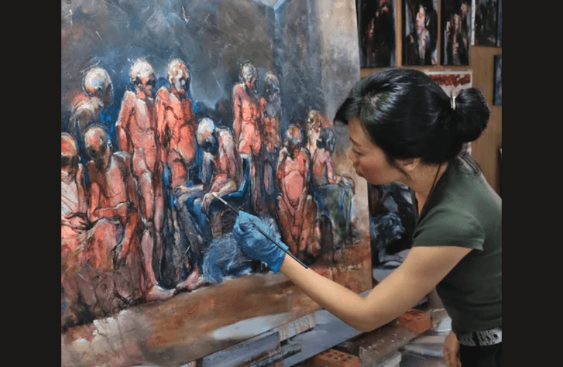 Họa sĩ Kim Chi và những trăn trở về thân phận con người | Vietnam Fraternité
