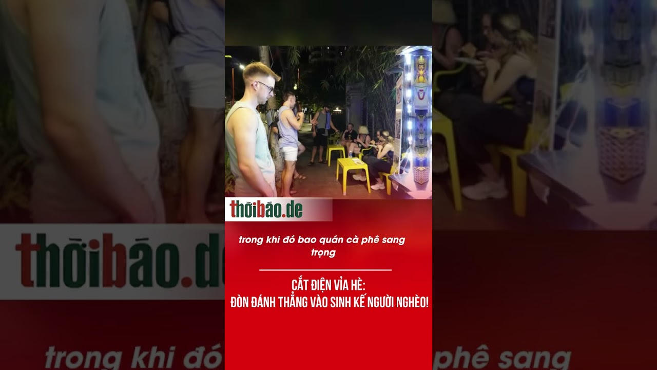 Cắt điện vỉa hè: Đòn đánh thẳng vào sinh kế người nghèo!