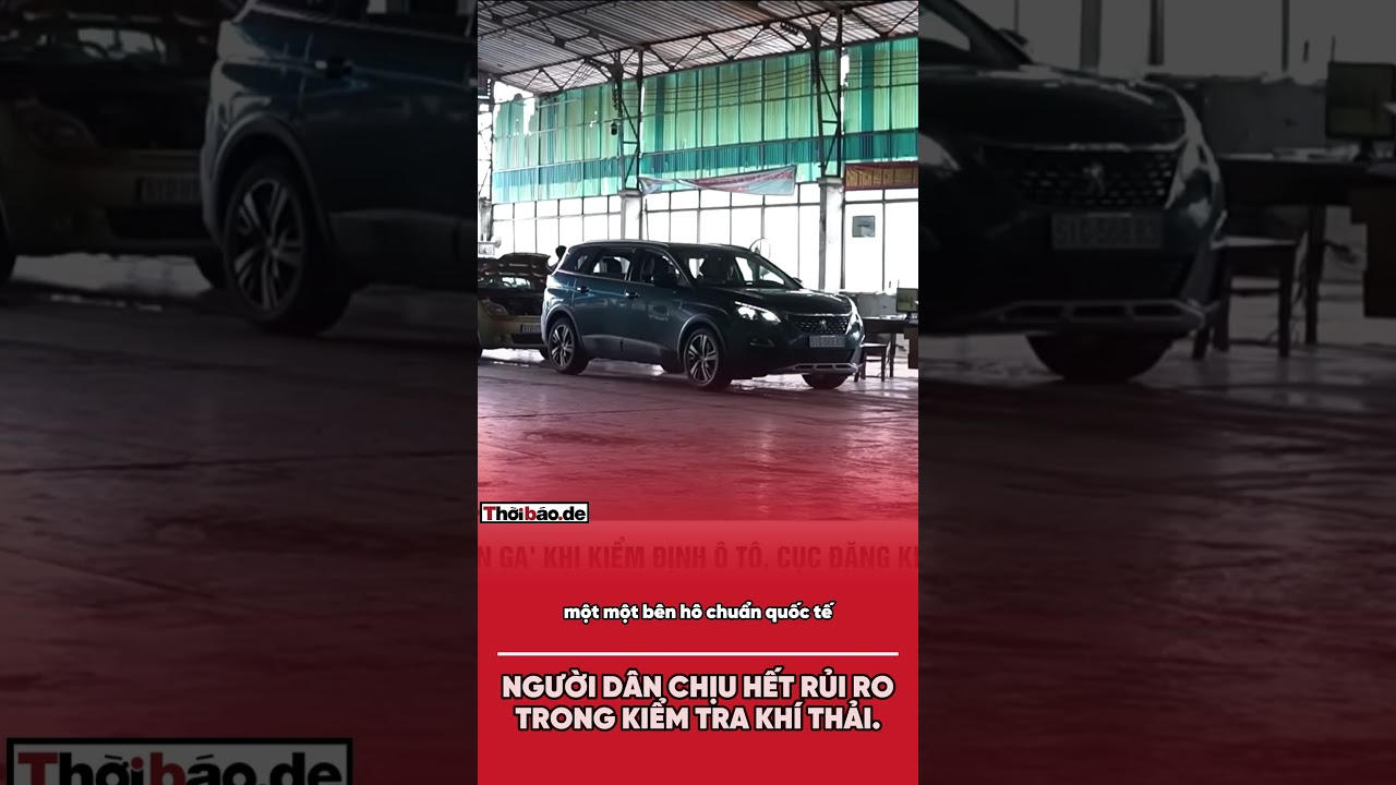 Người dân chịu hết rủi ro trong kiểm tra khí thải.